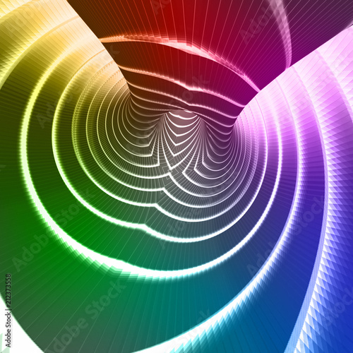 Rainbow colors technology background