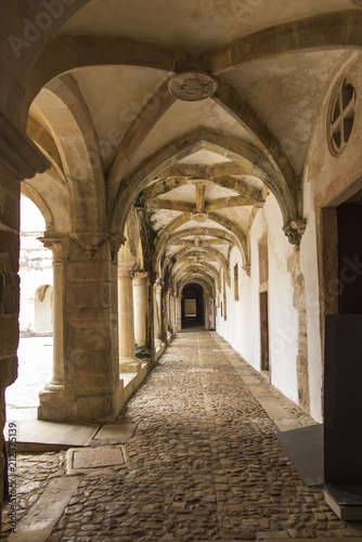 The Convent of Christ is a former Roman Catholic monastery in Tomar Portugal.