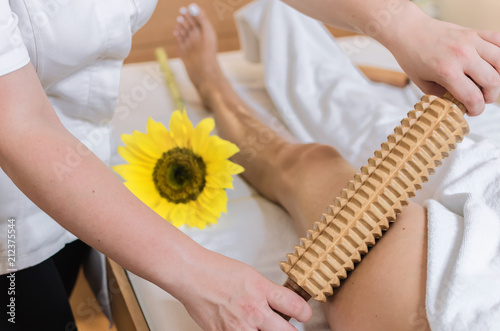 rolling pin massage at spa