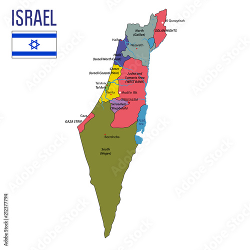 Israel map