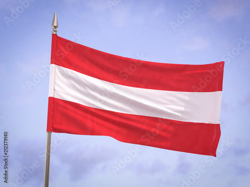 Flag of Austria photo