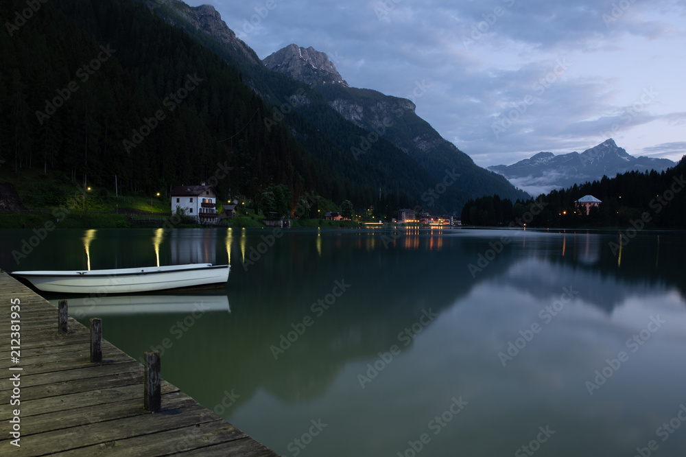 Mountains Lakes and Nature in the Dolomites, Italy