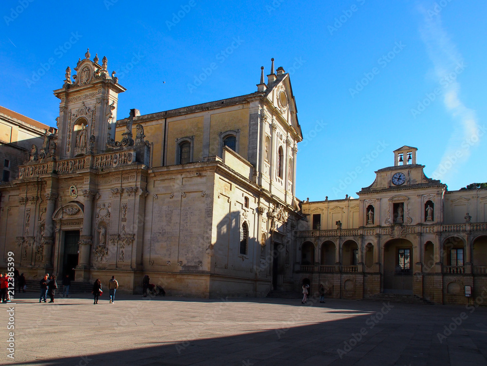 Cathedral square in Lecce