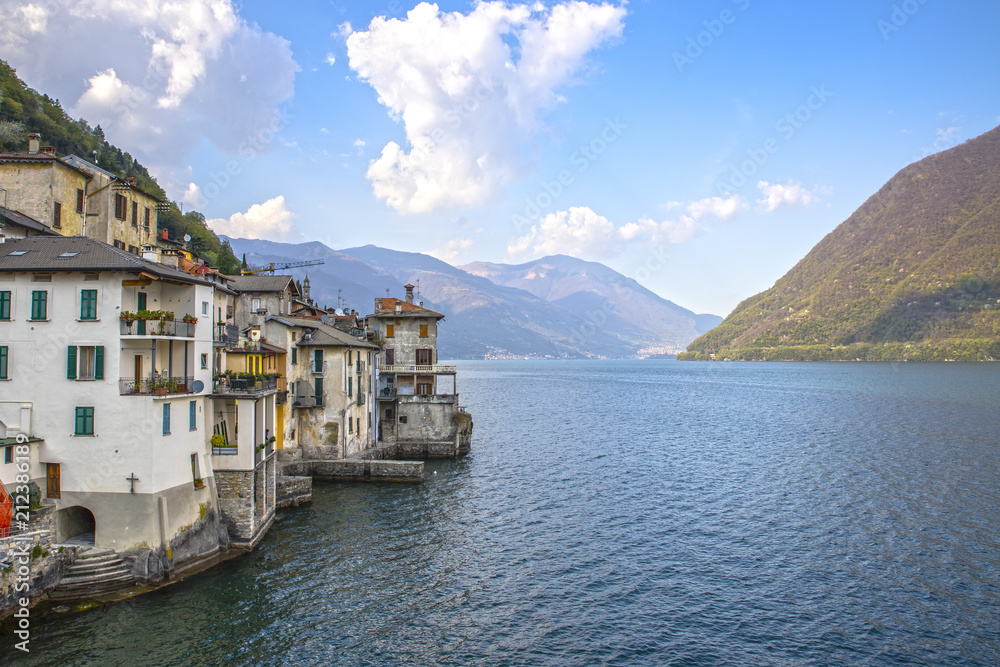 Beautiful village of Brienno, on Lake Como - Italy
