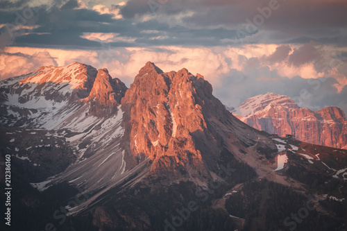 Mountains Lakes and Nature in the Dolomites, Italy © Artofinnovation