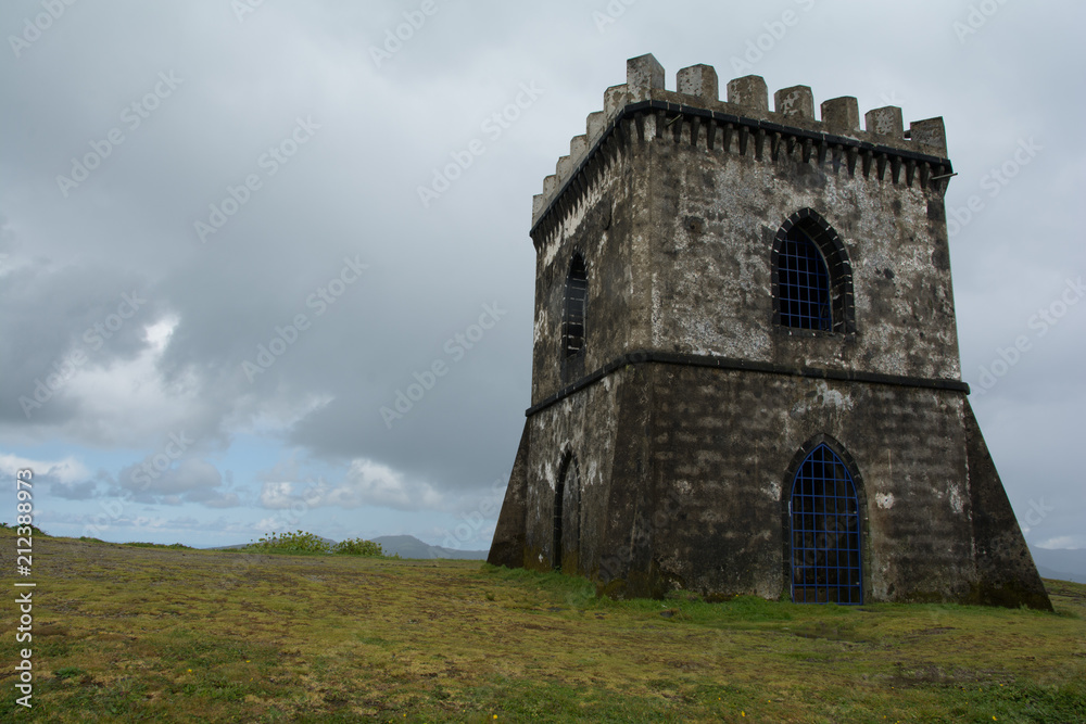 Beautiful landscpae in Castelo Branco, Sao Miguel, Azores, Portugal