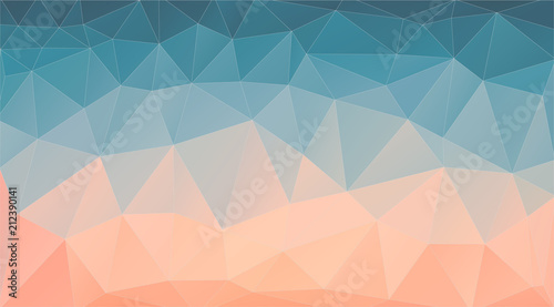 Retro color Abstract triangle background