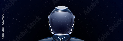wide image of spaceman