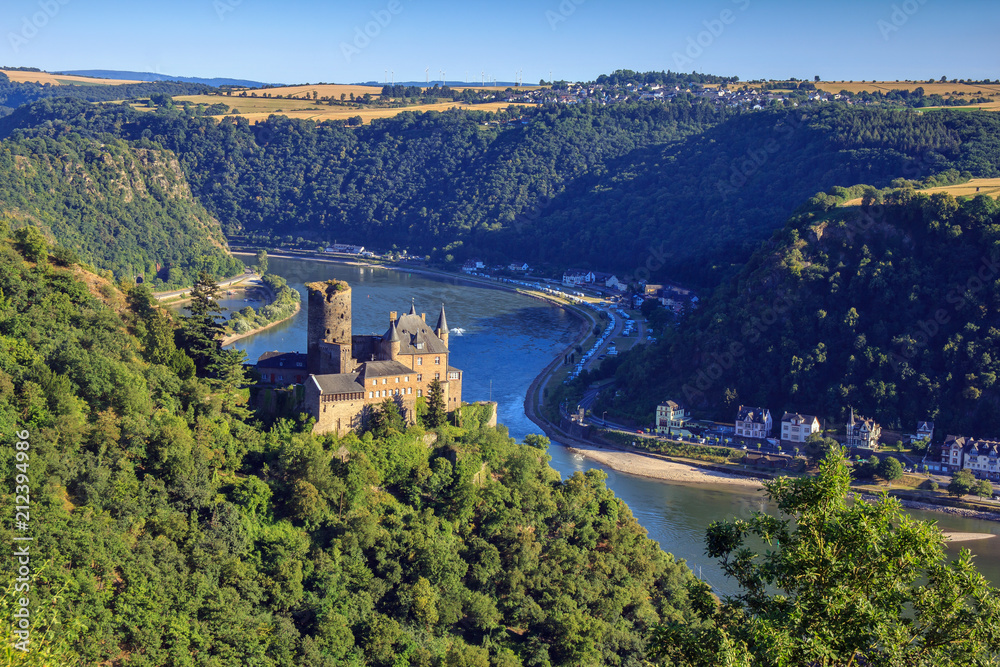 Burg Katz im Tal der Loreley