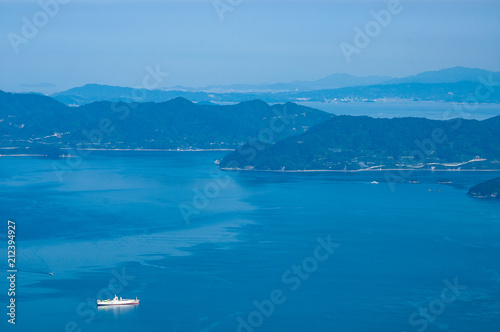 瀬戸内海 安芸灘大橋 とびしま海道