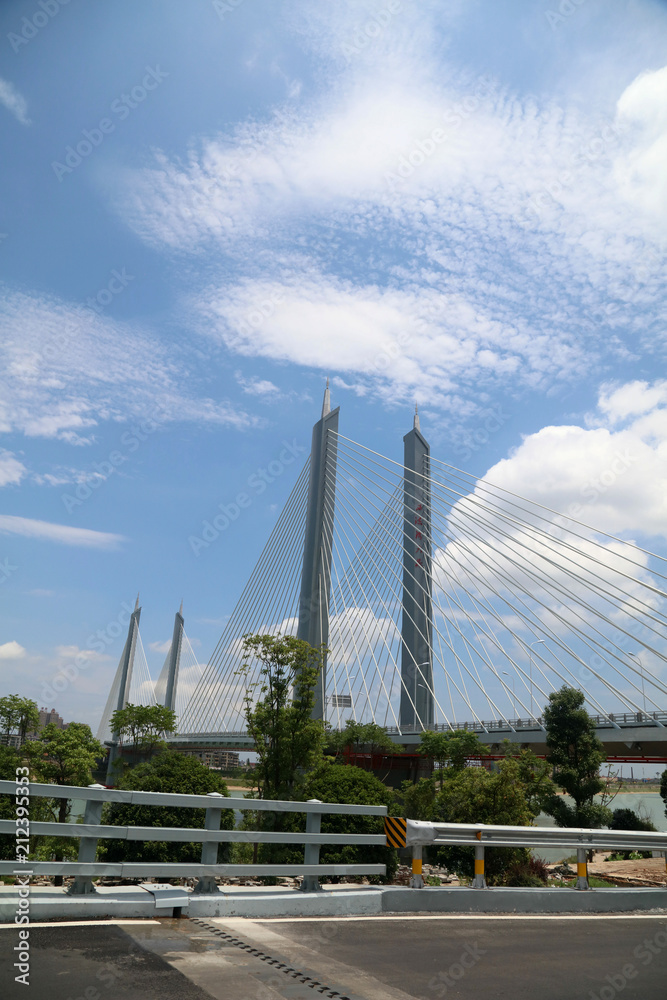 Fototapeta premium River and beach landscape in China