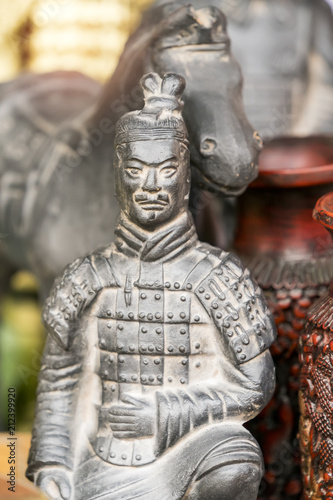 terracotta army figure in china