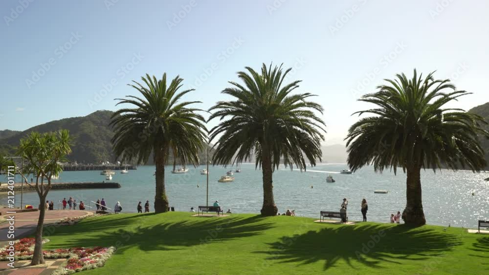 New Zealand, Picton harbour