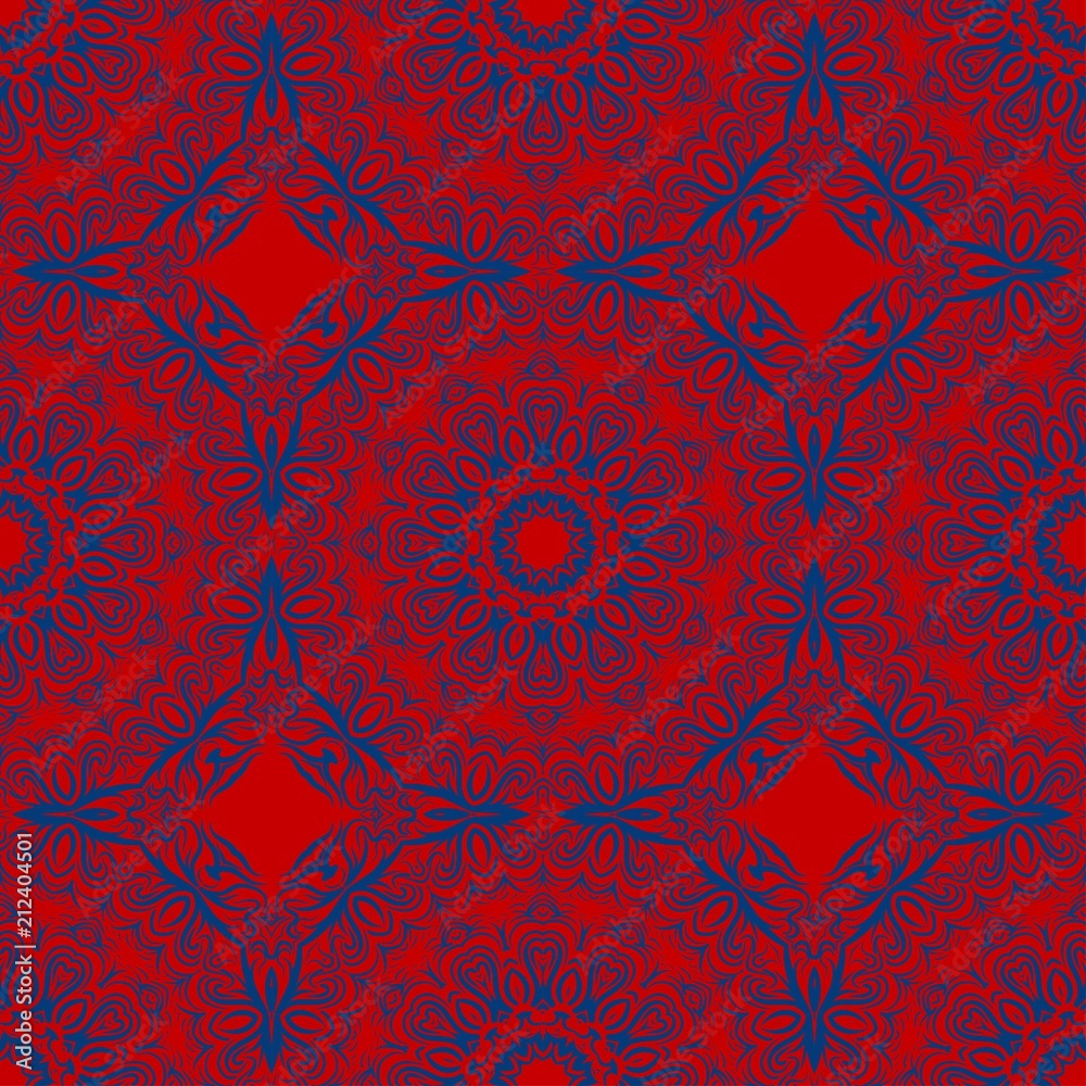 Art-deco floral pattern. Seamless. vector illustration. For invitation wedding, valentine's, background, wallpaper. Art-deco floral pattern. Seamless. vector illustration. For invitation wedding, valentine's, background, wallpaper.
