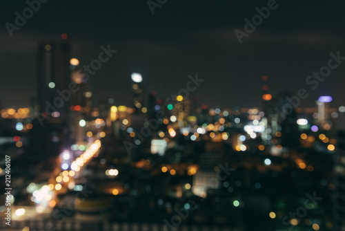 Blur light  urban landscape