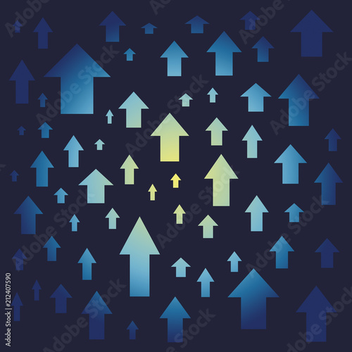 Free Download Design of multiple vertical arrows in pastel colors. - GFXLoad