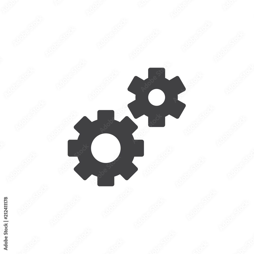 Gear, settings, preferences vector icon. filled flat sign for mobile concept and web design. Cog wheels simple solid icon. Symbol, logo illustration. Pixel perfect vector graphics Gear, settings, preferences vector icon. filled flat sign for mobile concept and web design. Cog wheels simple solid icon. Symbol, logo illustration. Pixel perfect vector graphics