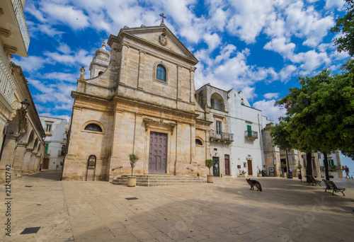 Locorotondo (Puglia, Italy) - The gorgeous white town in province of Bari, chosen among the top 10 most beautiful villages in Southern Italy. Here a view of historic center.