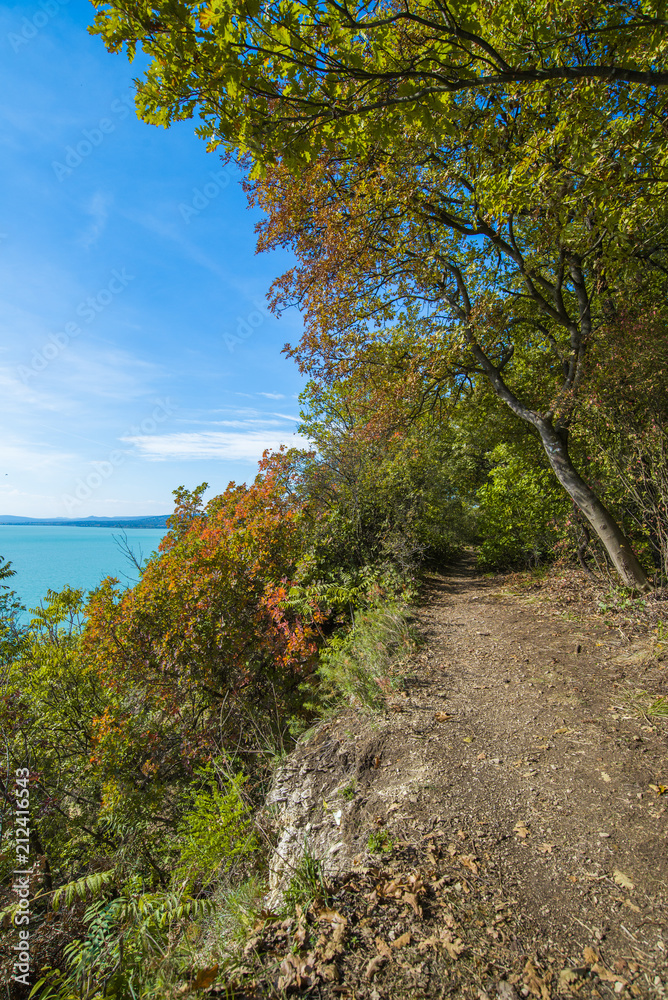 Autumn at lake Balaton Autumn at lake Balaton
