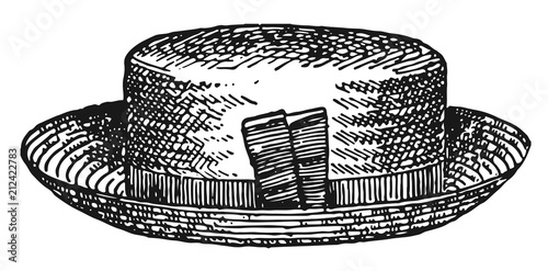 straw hat #vector #isolated - Strohhut