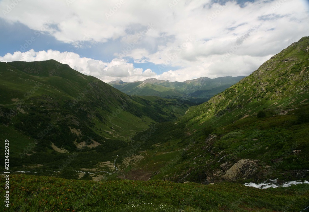 Caucasian mountains, Arkhyz.