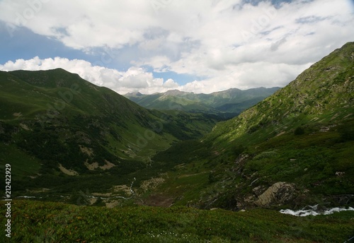 Caucasian mountains  Arkhyz.