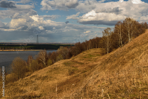 Oka River in Nizhny Novgorod Region  Russia