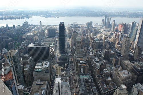 New York view from Empire State