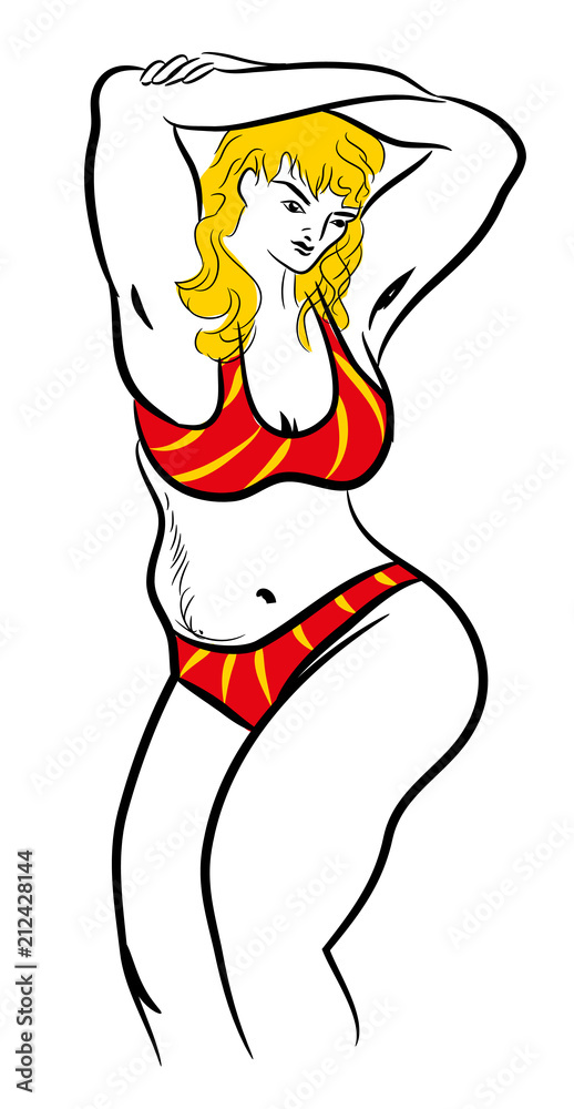 Plus size model.
Beautiful woman plus size model wearing bikini.
Plus size model.
Beautiful woman plus size model wearing bikini.