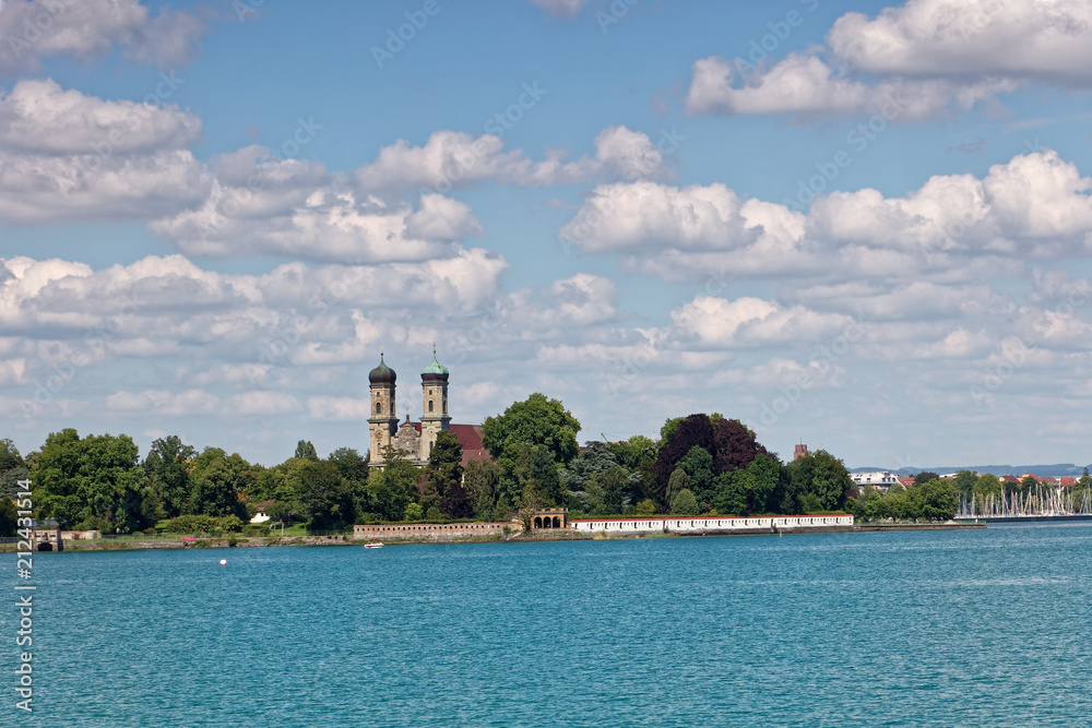 Fototapeta premium Lake Constance sunny boat trip