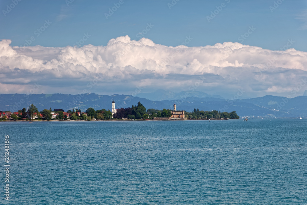 Fototapeta premium Lake Constance sunny boat trip