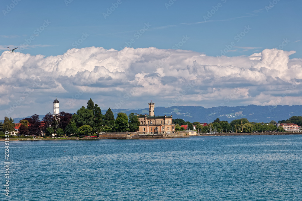 Fototapeta premium Lake Constance sunny boat trip