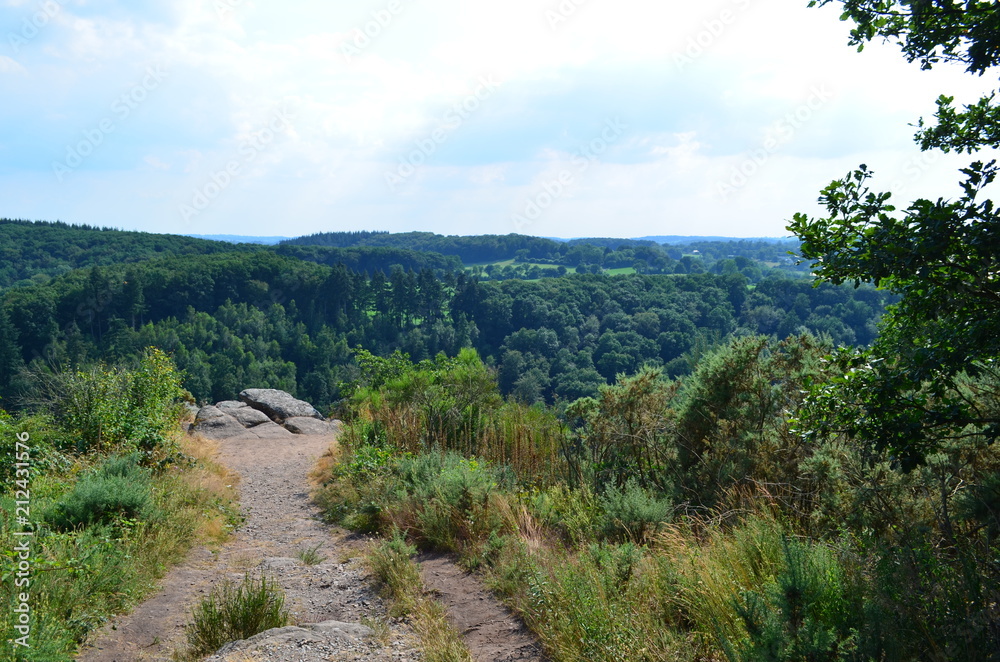 Site naturel de la Roche d'Oëtre (Orne - Normandie - France)