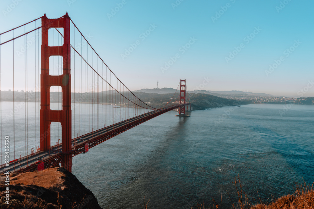 Fototapeta premium Golden Gate Bridge, San Francisco, California, USA.