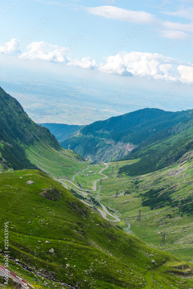 mountain landscape in the summer mountain landscape in the summer