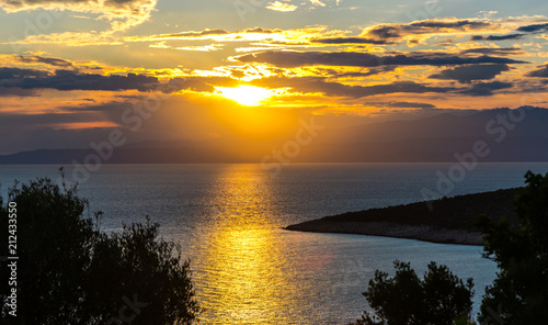 sunset over the sea © Ivanica