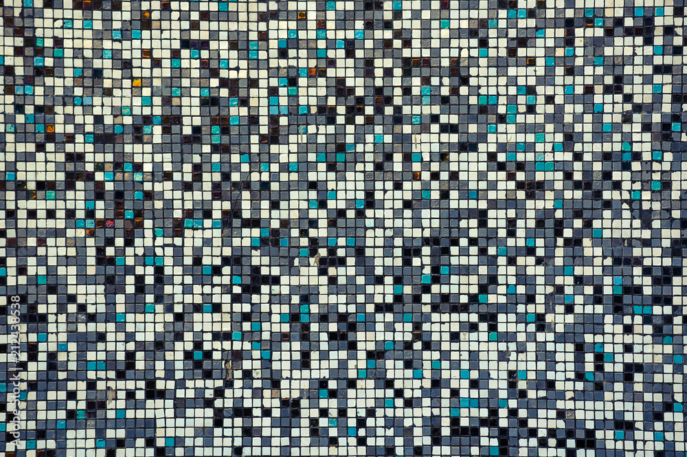Fototapeta premium Mosaic wall background texture