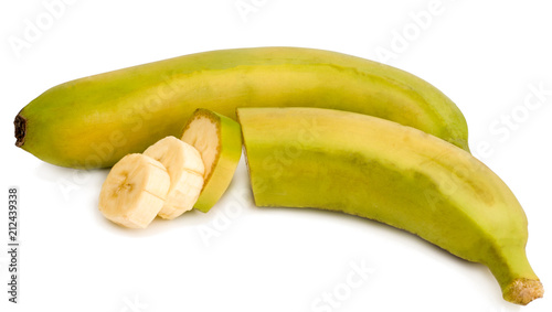 Banana isolated on white background
