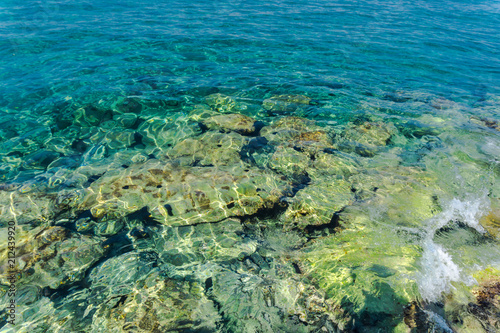 Fototapeta Naklejka Na Ścianę i Meble -  Sea landscape in Zakynthos island, Greece