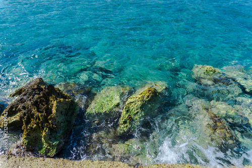Sea landscape in Zakynthos island  Greece