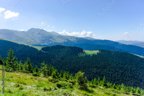 Landscape in the Mountains