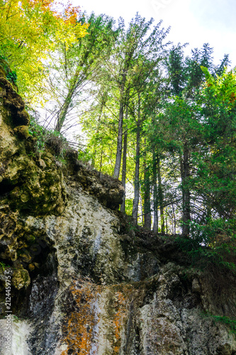 Wild waterfall