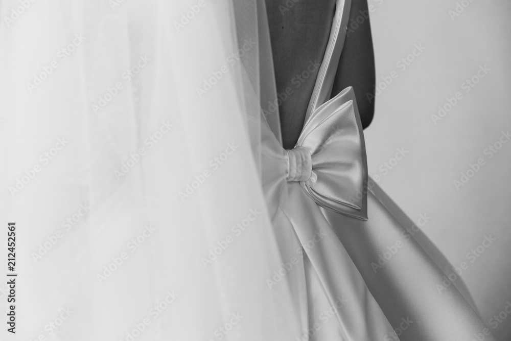 Bride s dress for her