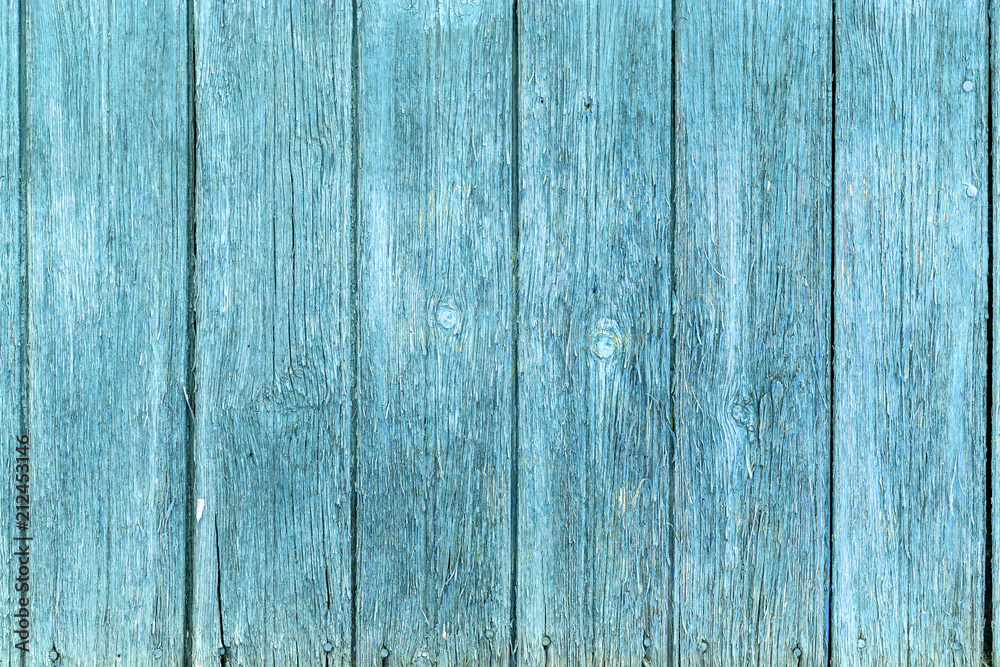 The old blue wood texture with natural patterns The old blue wood texture with natural patterns
