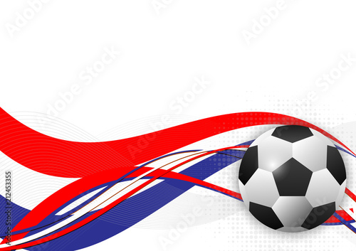 Soccer ball design element vector abstract background