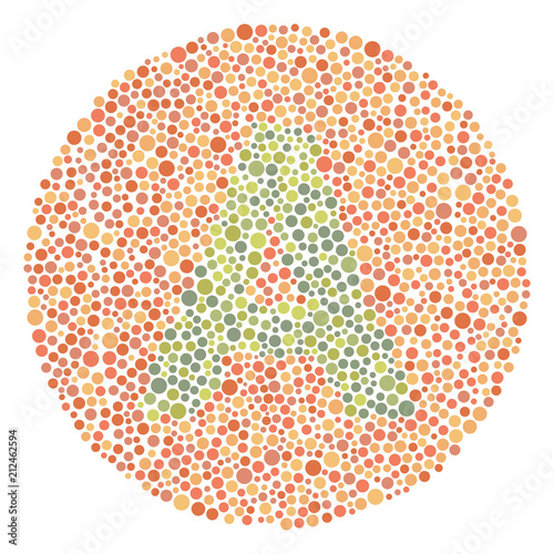 Red Green Color Blind Test Upper Letter A