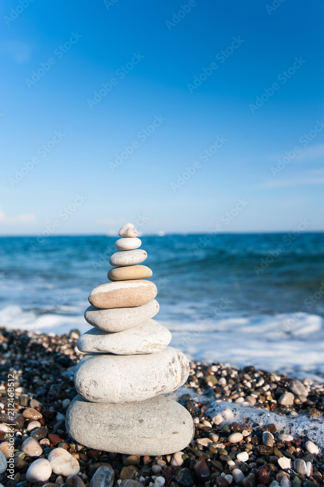 Fototapeta premium Perfect place for contemplating and relaxing. Peace and harmony.