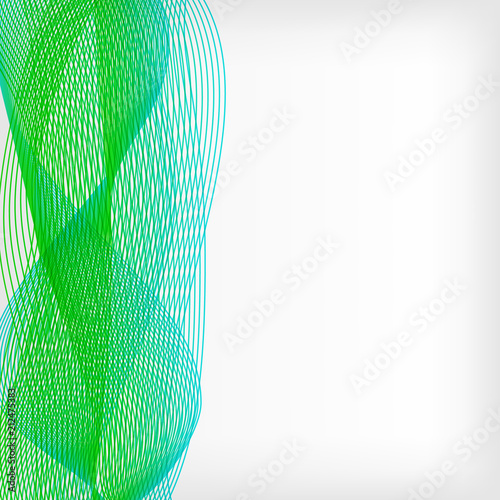abstract vector waved line background