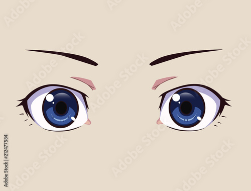 blue eyes