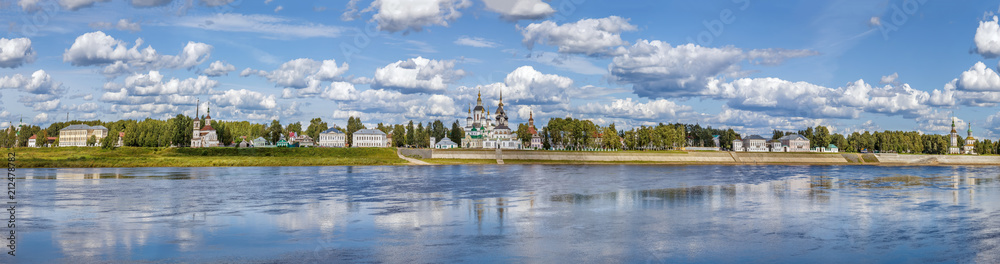 View of Historical centre of the Veliky Ustyug, Russia